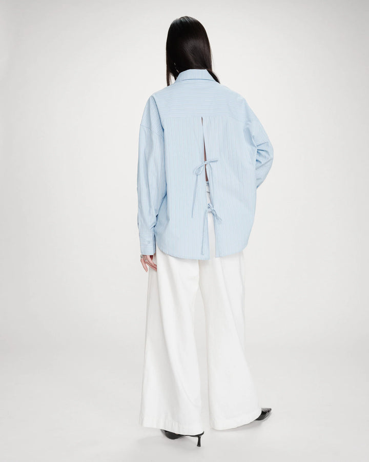 Grace&Mila - Valerie oversized shirt-achteraanzicht