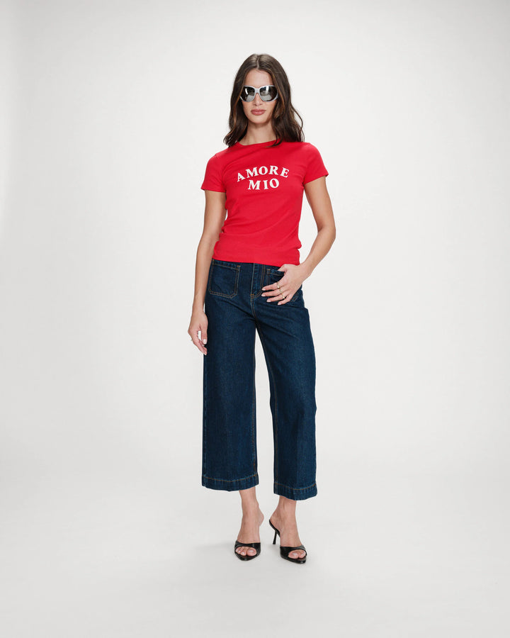 Grace&Mila - Valerio printed T-shirt-voorzijde