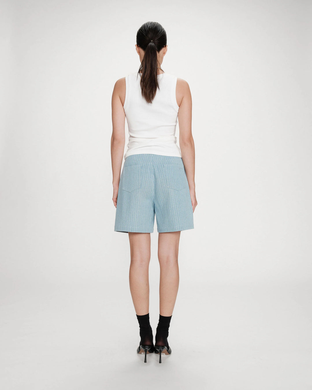Grace&Mila - Valou embroidered tank top-achteraanzicht