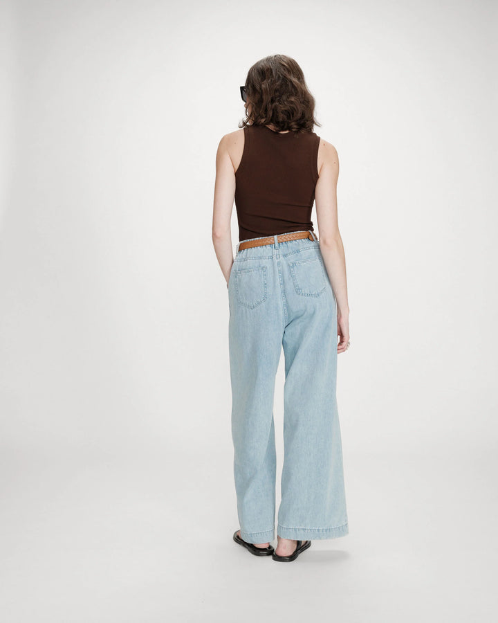 Grace&Mila - Valou embroidered tank top-achteraanzicht