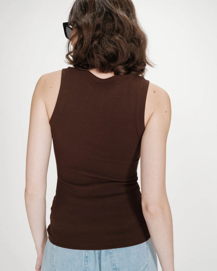 Grace&Mila - Valou embroidered tank top-achterzijde