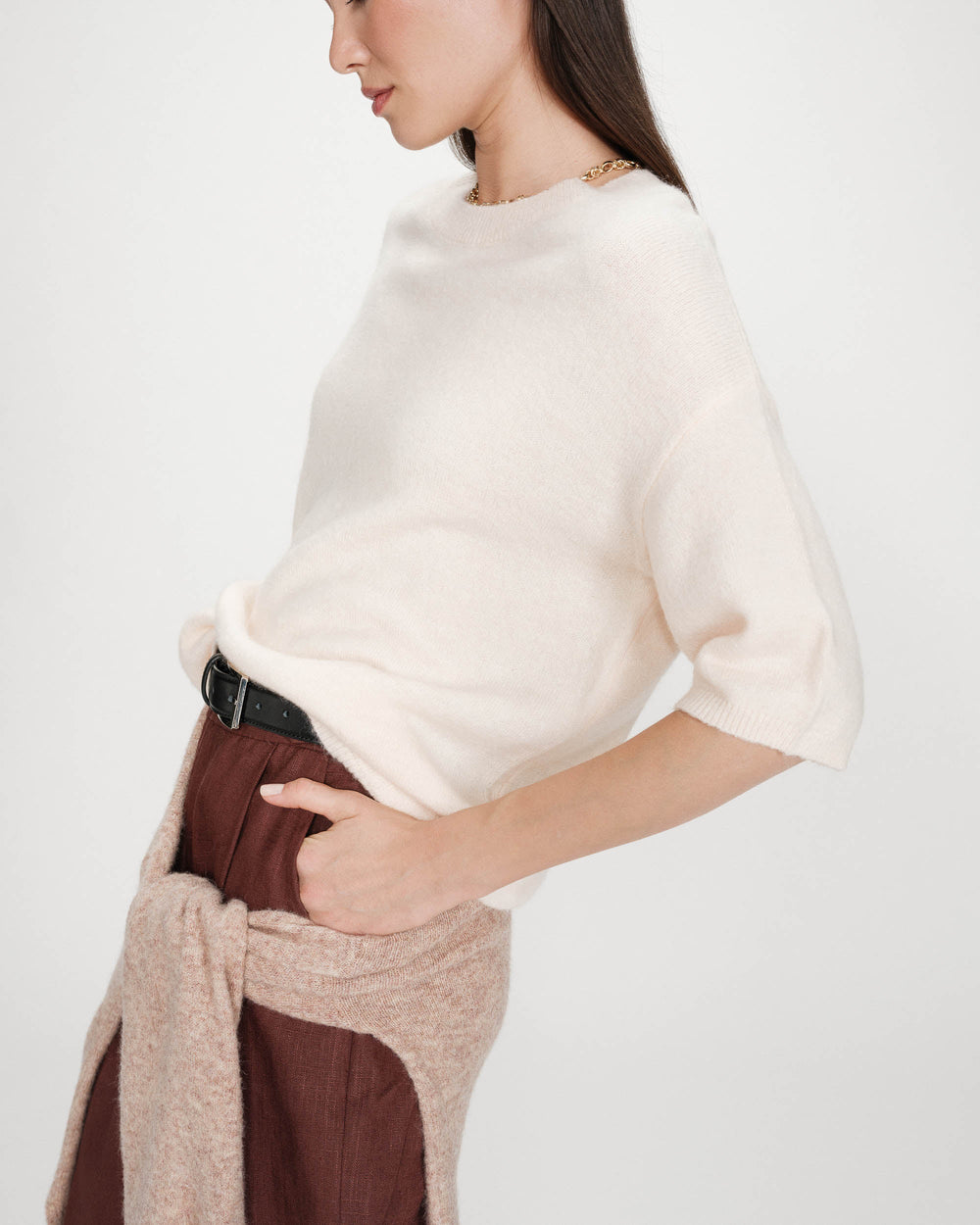 Grace&Mila - Vamos wool and alpaca sweater-zijaanzicht