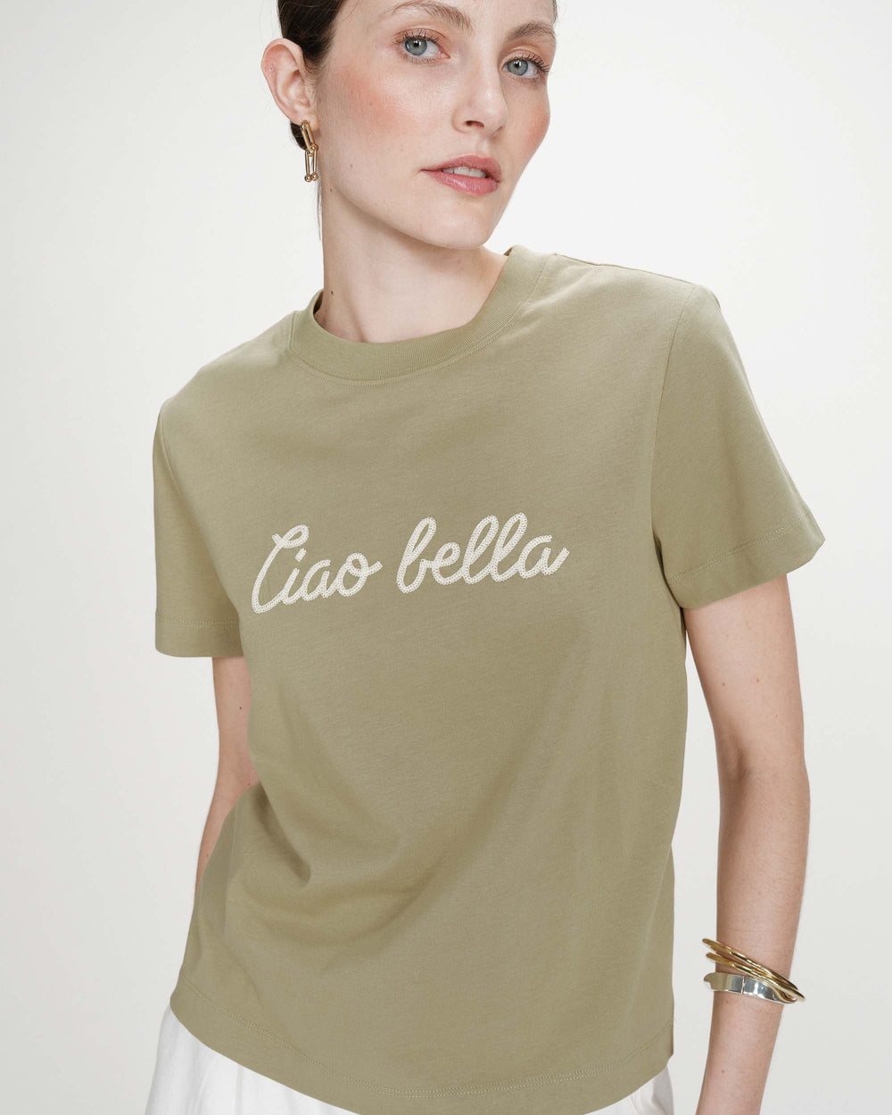 Grace&Mila - Vanders embroidered T-shirt-voorzijde 