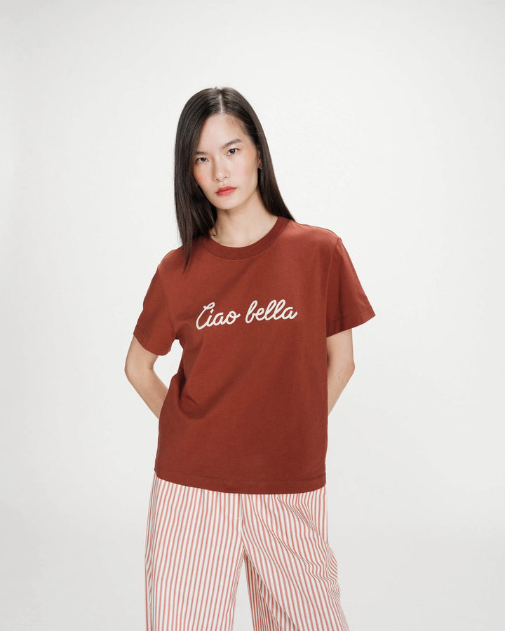 Grace&Mila - Vanders embroidered T-shirt-voorzijde