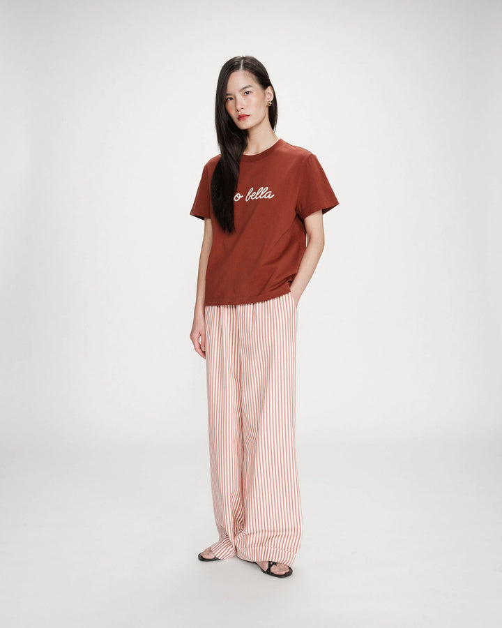 Grace&Mila - Vanders embroidered T-shirt-zijaanzicht