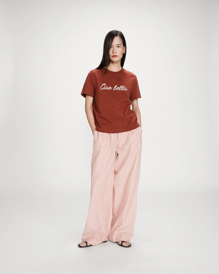 Grace&Mila - Vanders embroidered T-shirt-aanfoto