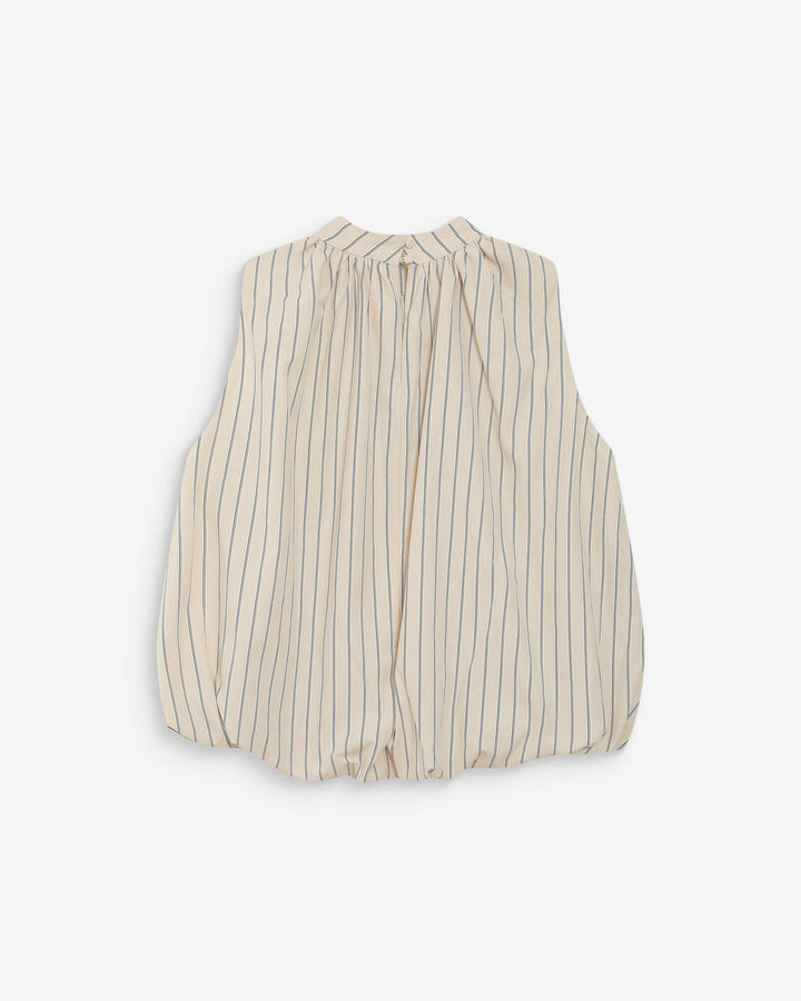 Grace&Mila - Vanya balloon poplin top-packshot achter
