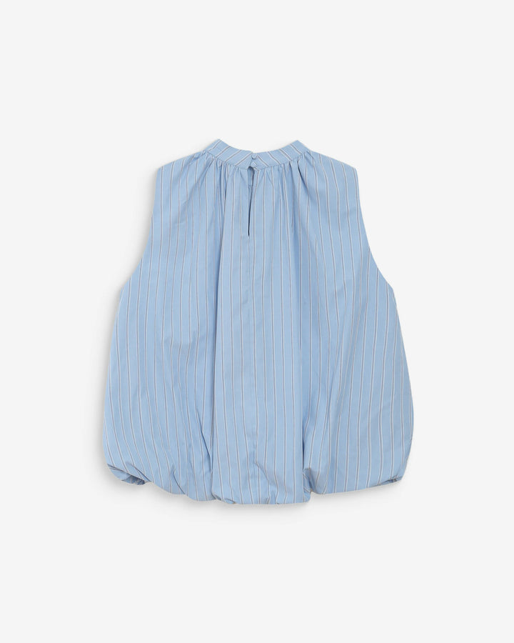 Grace&Mila - Vanya balloon poplin top-packshot achter