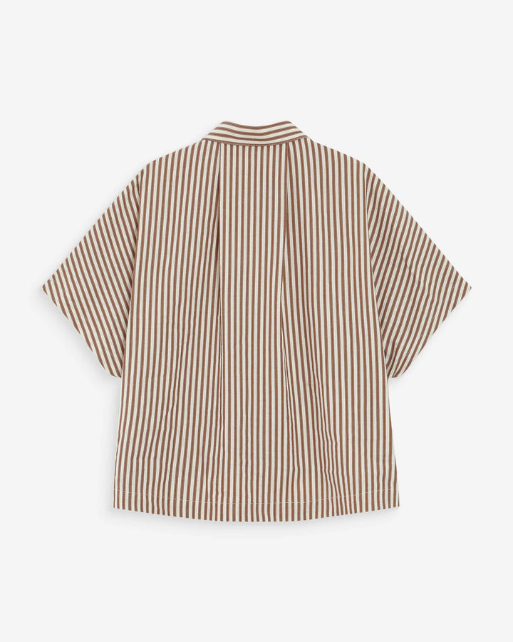 Grace&Mila - Vercia wide striped shirt-packshot achter