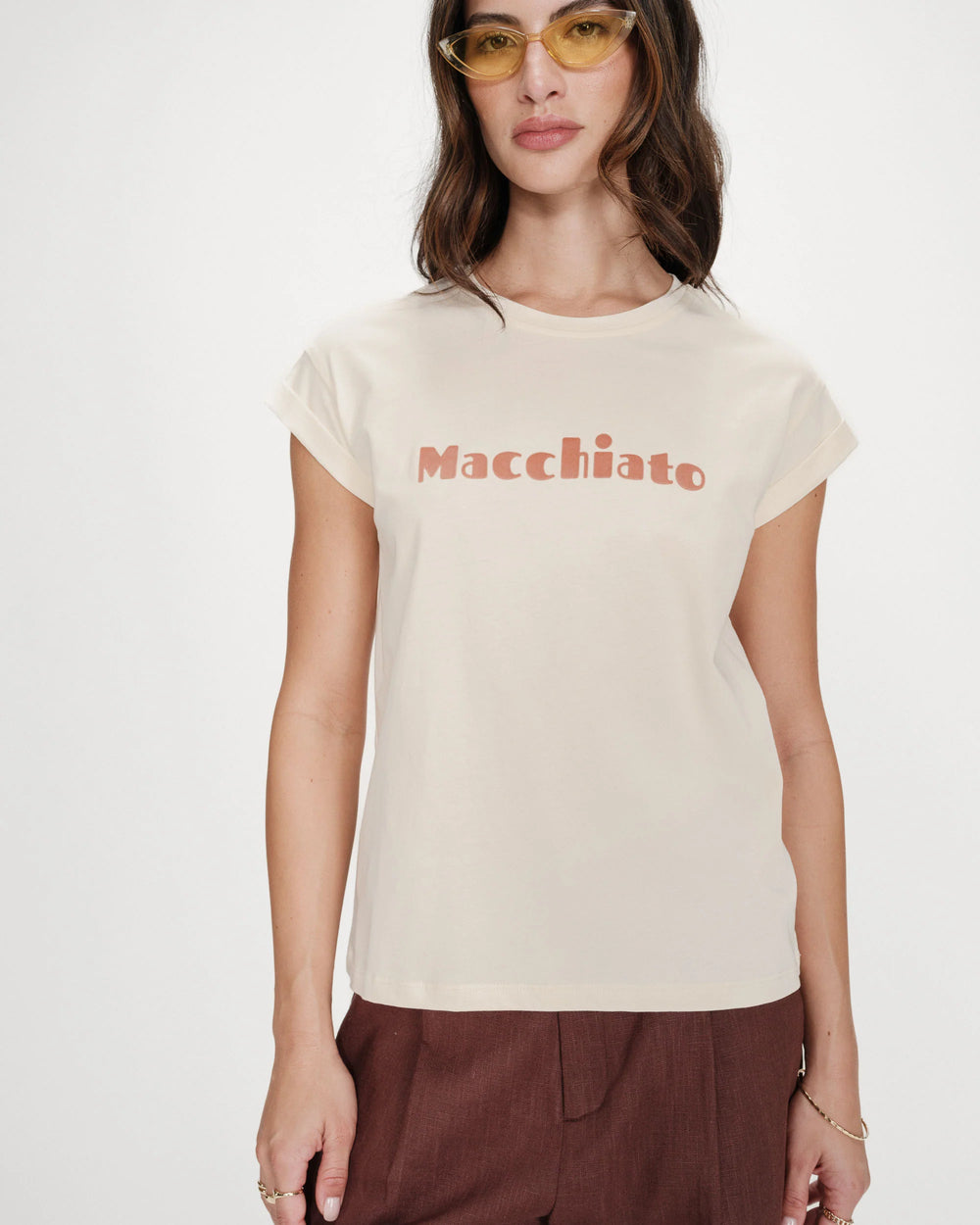 Grace&Mila - Vico Printed T-shirt-aanfoto