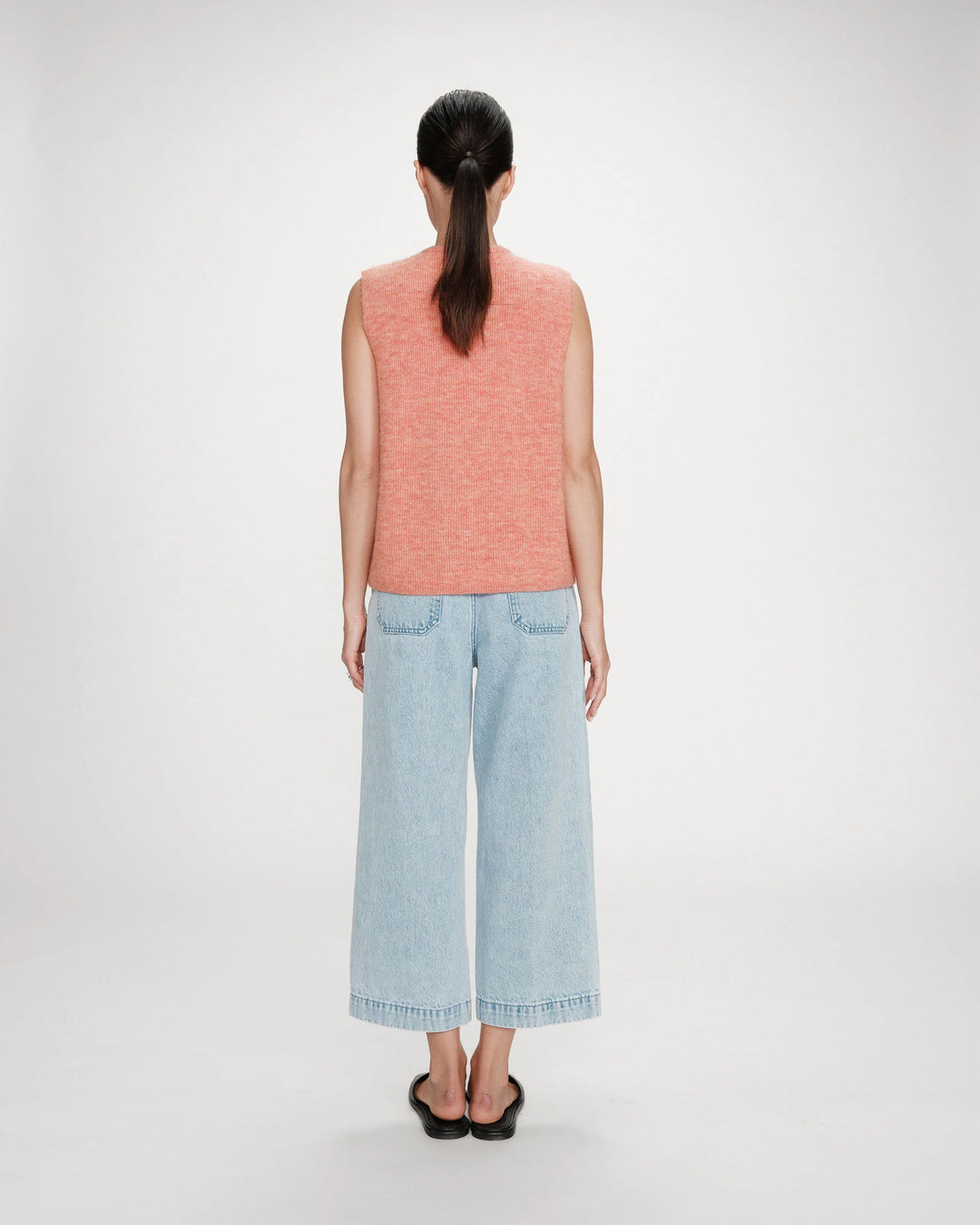 Grace&Mila - Vollando sleveless cardigan-achterzijde