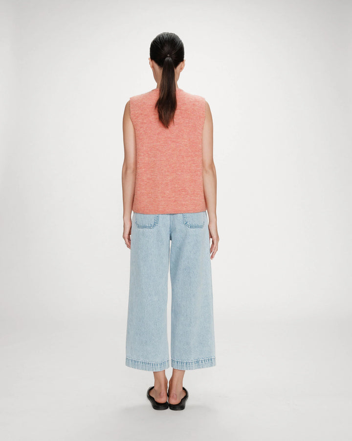 Grace&Mila - Vollando sleveless cardigan-achterzijde