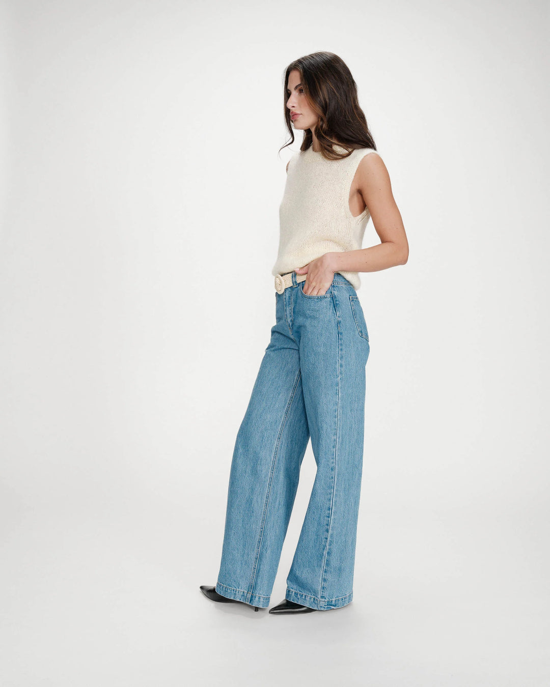 Grace&Mila - Vollo wool and mohair sweater-zijaanzicht