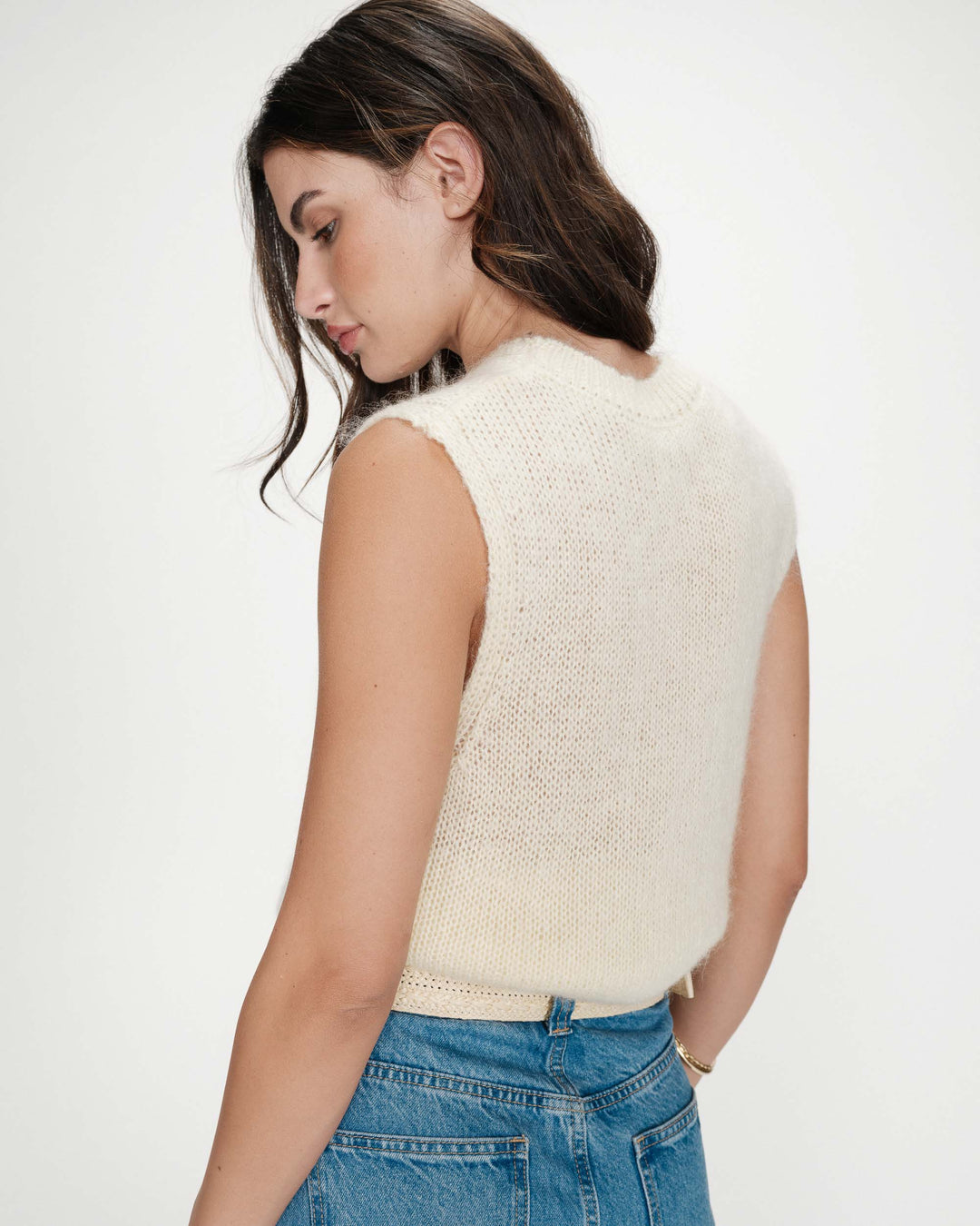 Grace&Mila - Vollo wool and mohair sweater-achteraanzicht