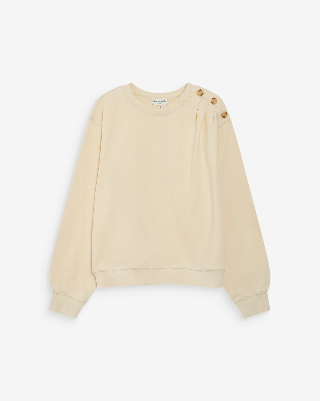Grace&Mila - Vonan buttoned sweatshirt-packshot