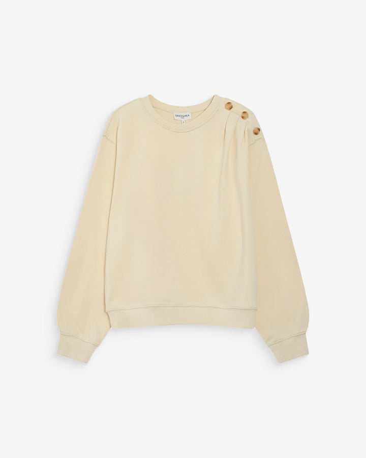 Grace&Mila - Vonan buttoned sweatshirt-packshot