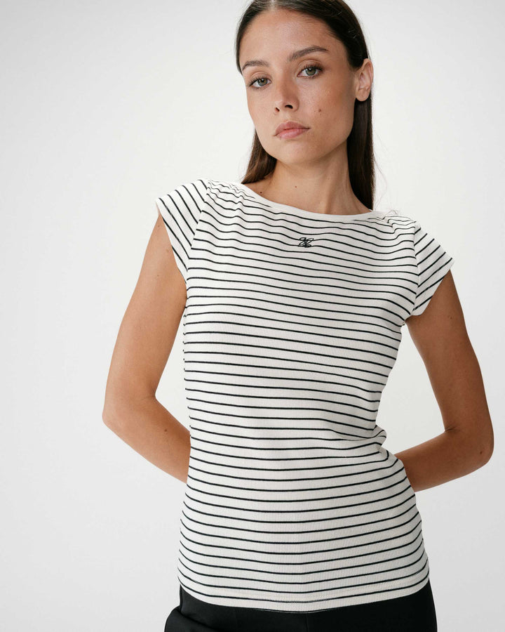 Grace&Mila - WAKE short-sleeve top-vooraanzicht