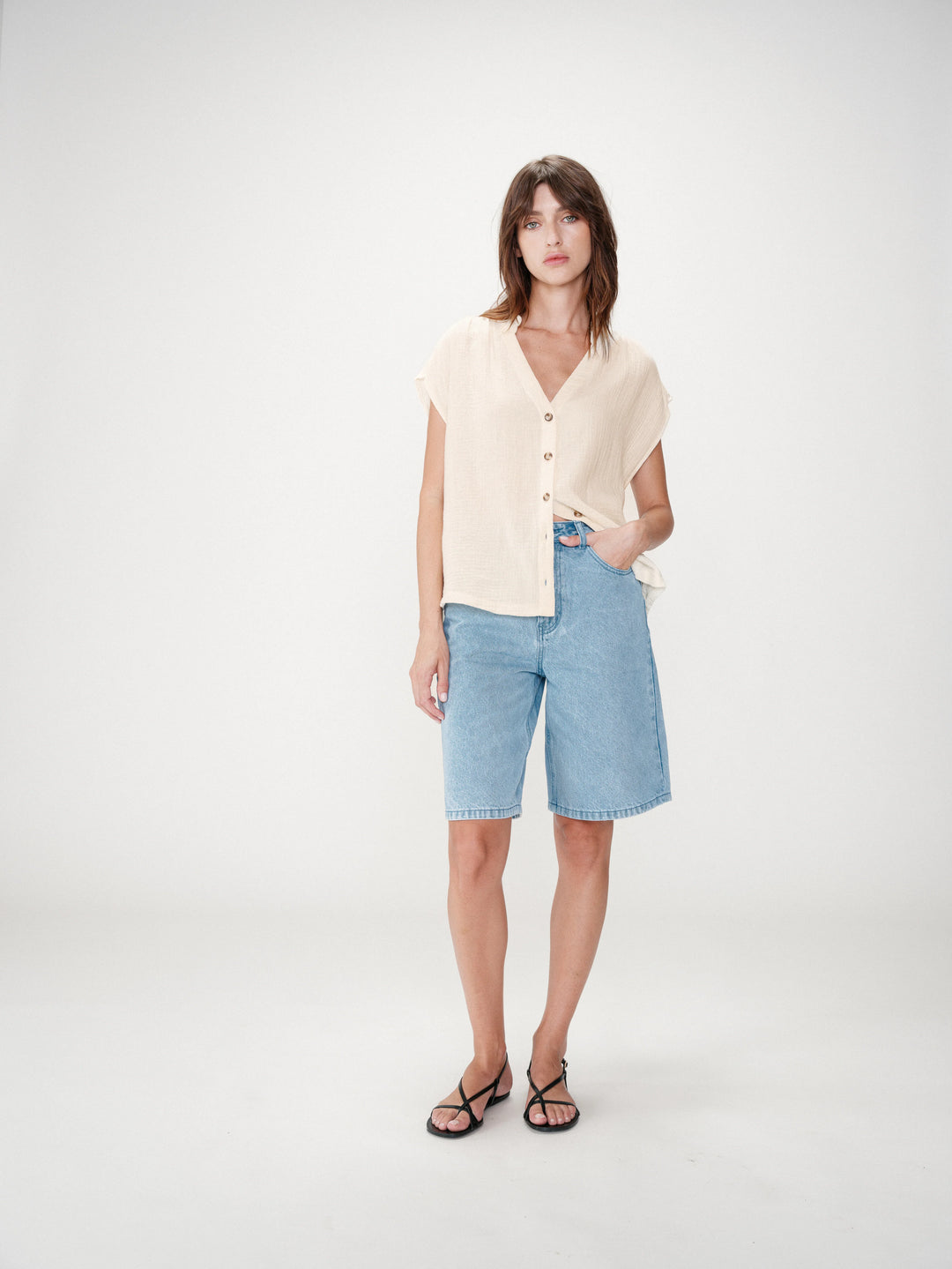 Grace&Mila - Wesra Blouse-vooraanzicht