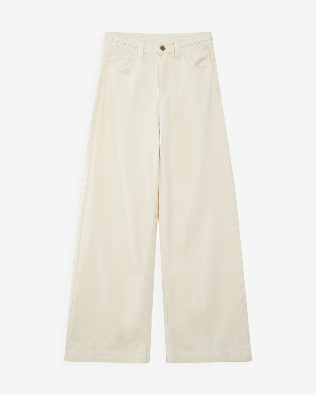 Grace&Mila - Wide-leg jeans ecru Jaden-packshot