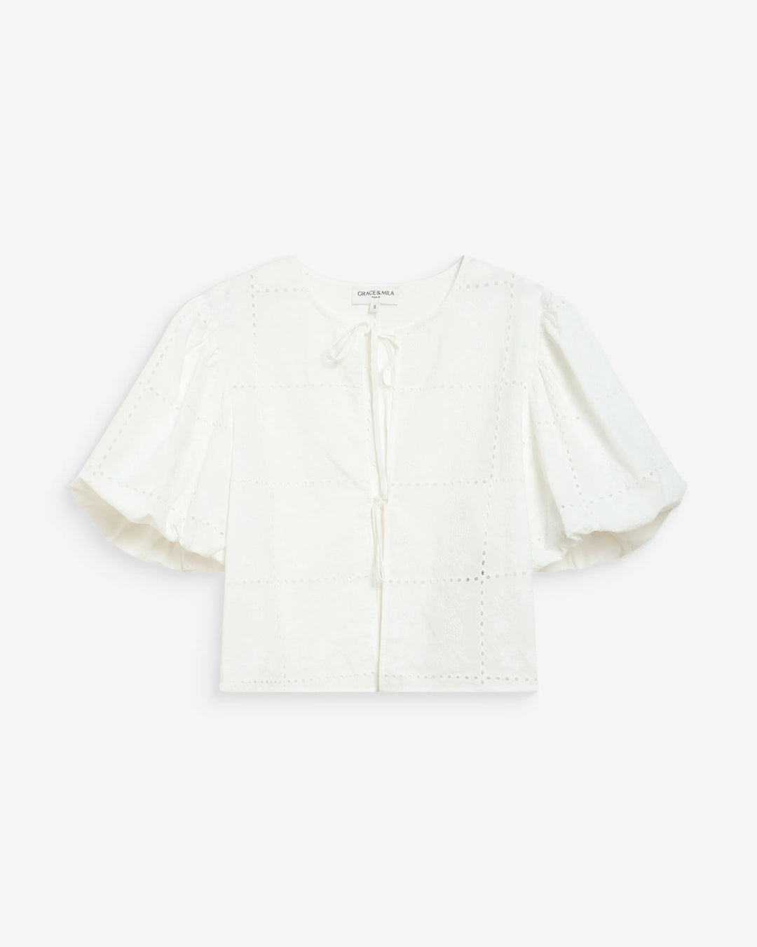 Grace&Mila - balloon-sleeve blouse WYLETTE-packshot
