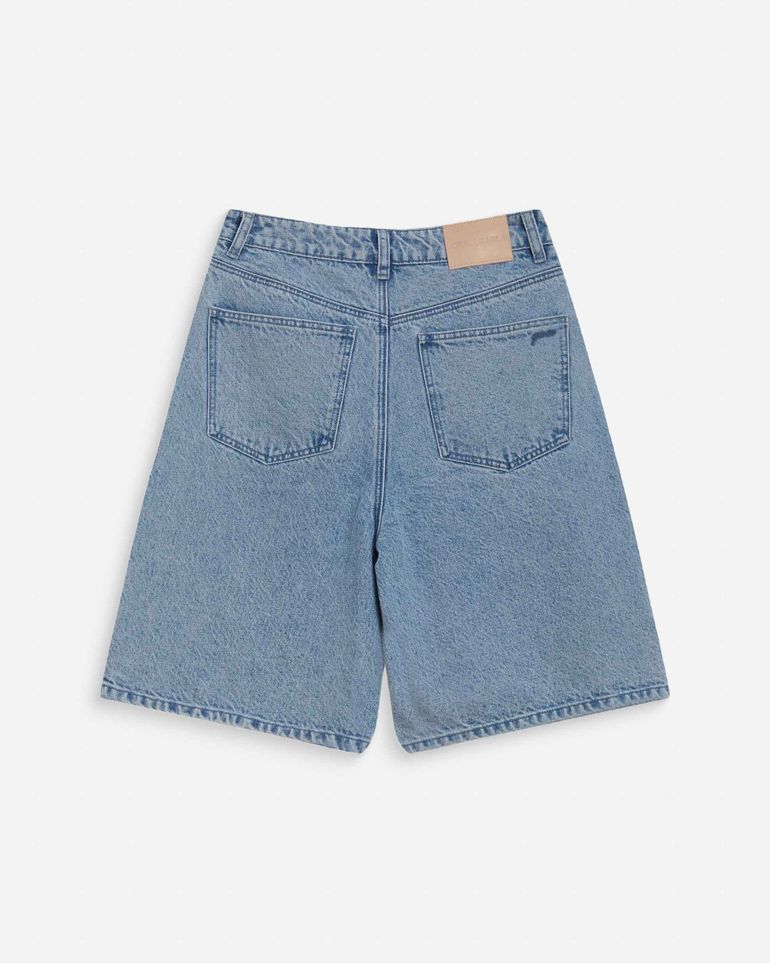 Grace&Mila - denim bermuda WILL-packshot achter