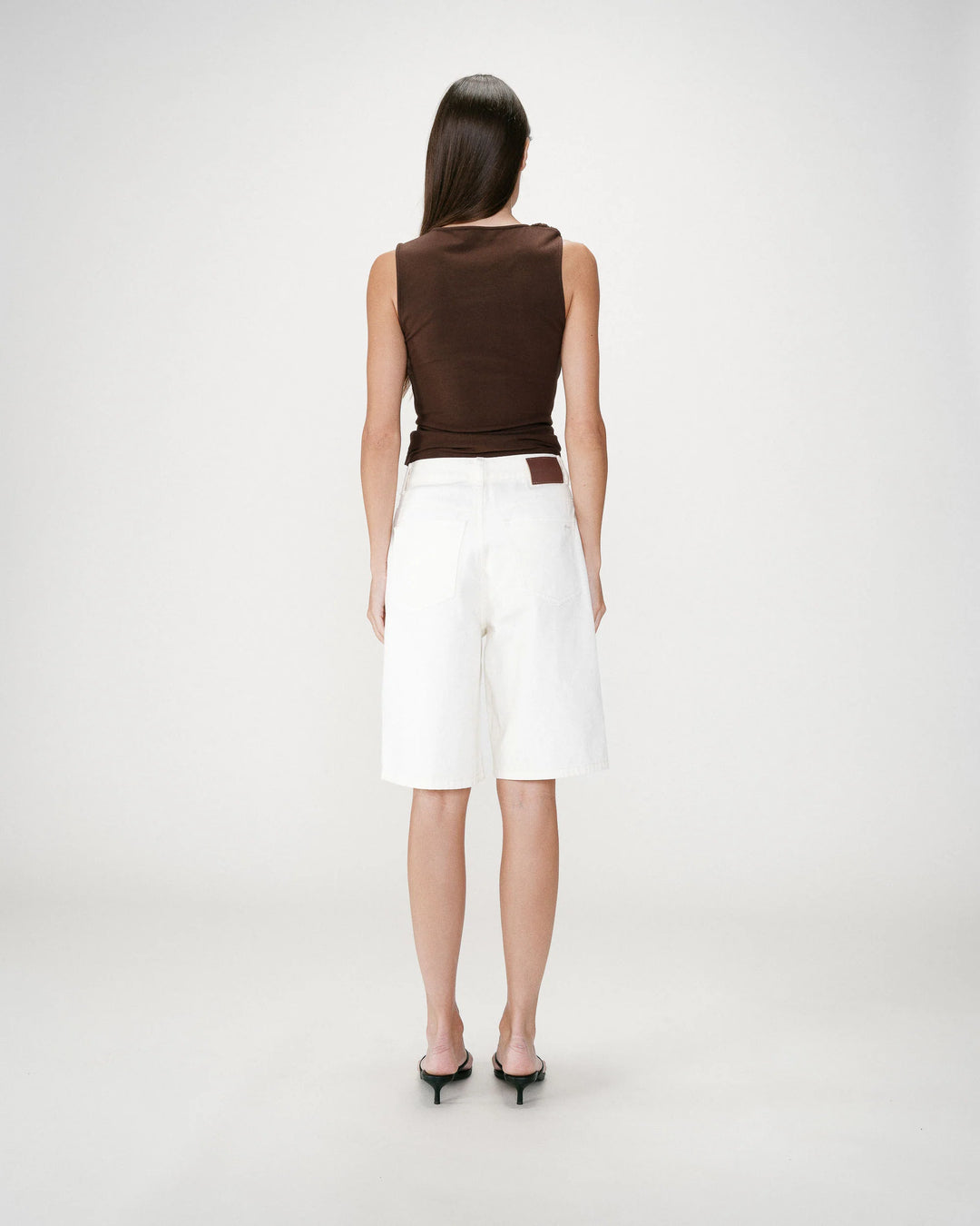 Grace&Mila - denim bermuda WILL-achteraanzicht