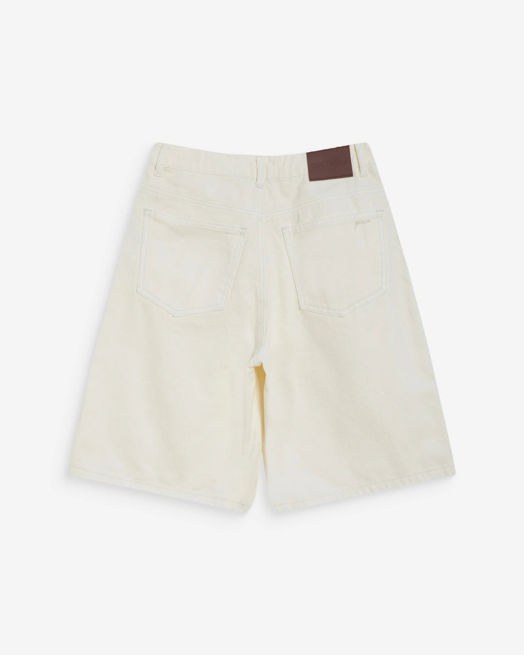 Grace&Mila - denim bermuda WILL-packshot achter