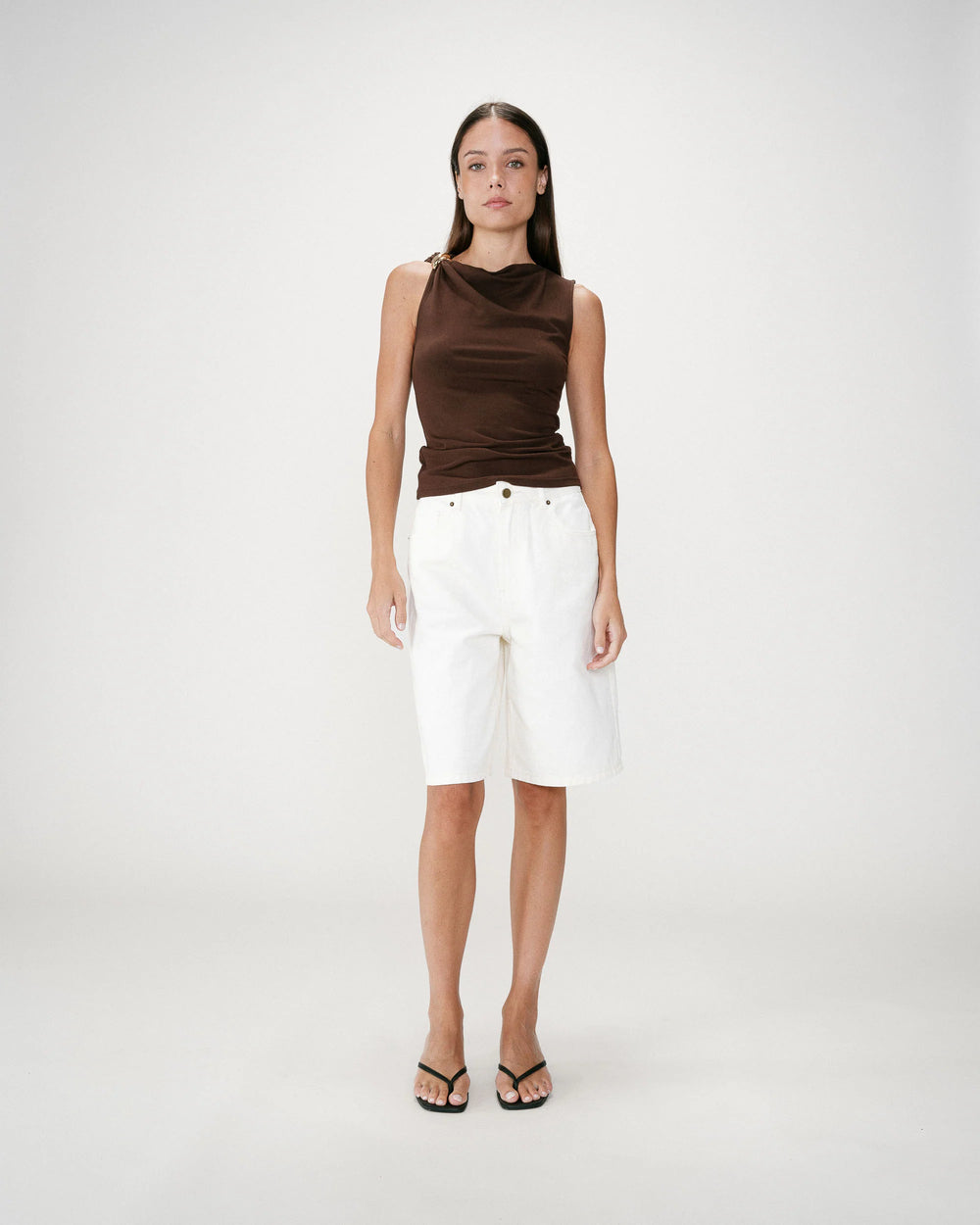 Grace&Mila - denim bermuda WILL-vooraanzicht