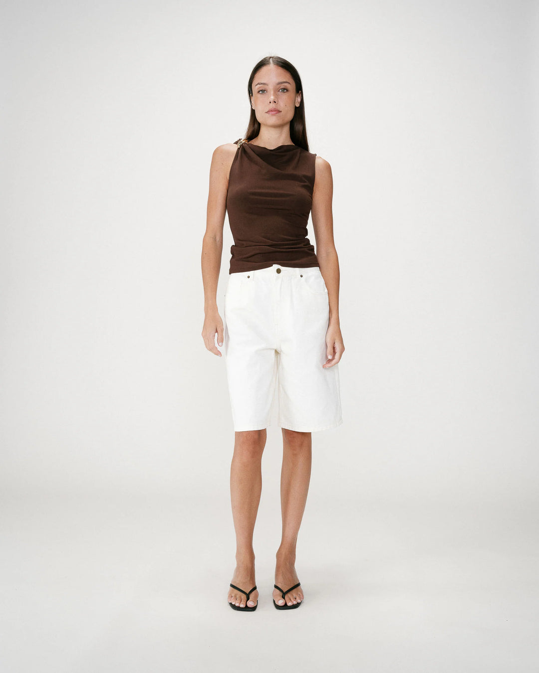 Grace&Mila - denim bermuda WILL-vooraanzicht