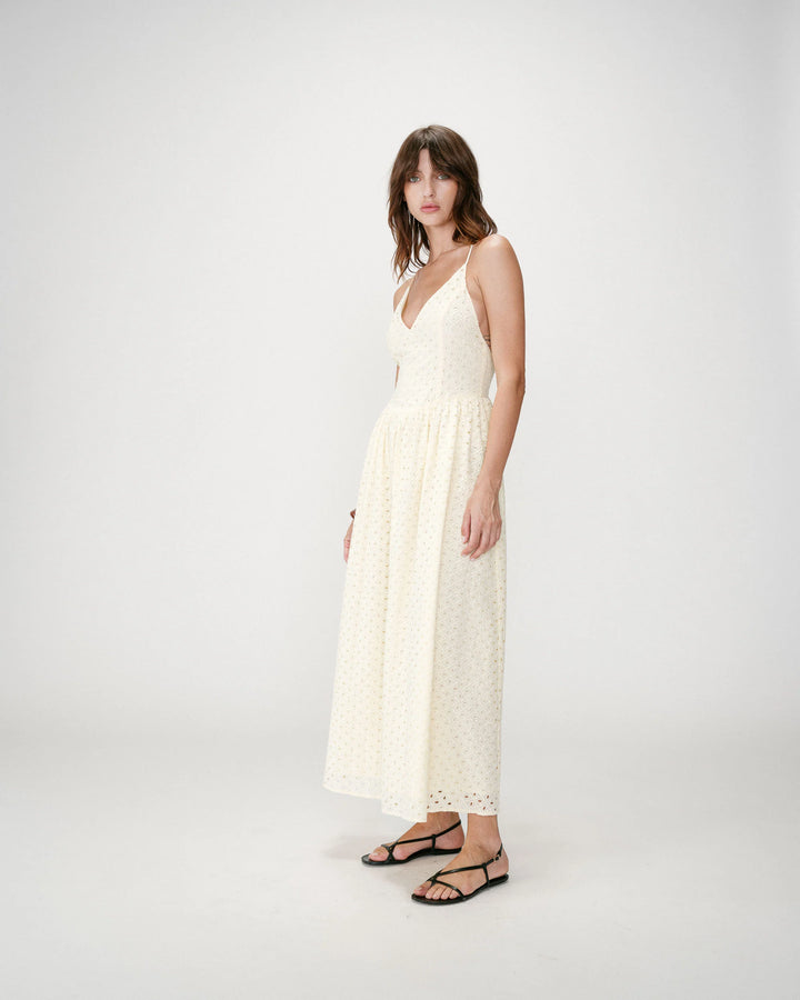 Grace&Mila - long dress WIMALA-zijaanzicht