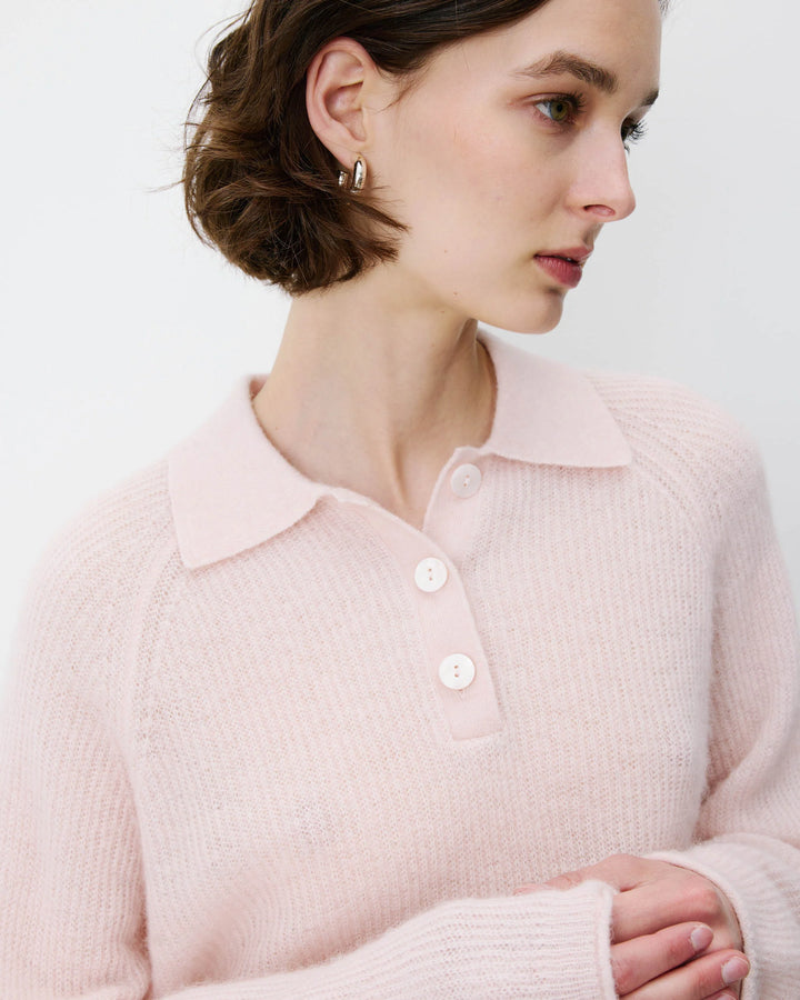 Grace&Mila - polo sweater Alevan-voorzijde