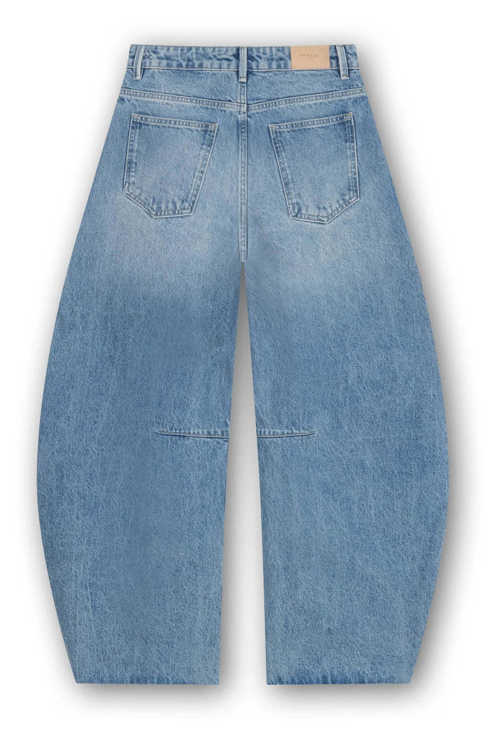 Homage - Jimi Mid Waist Barrel Jeans-packshot achter