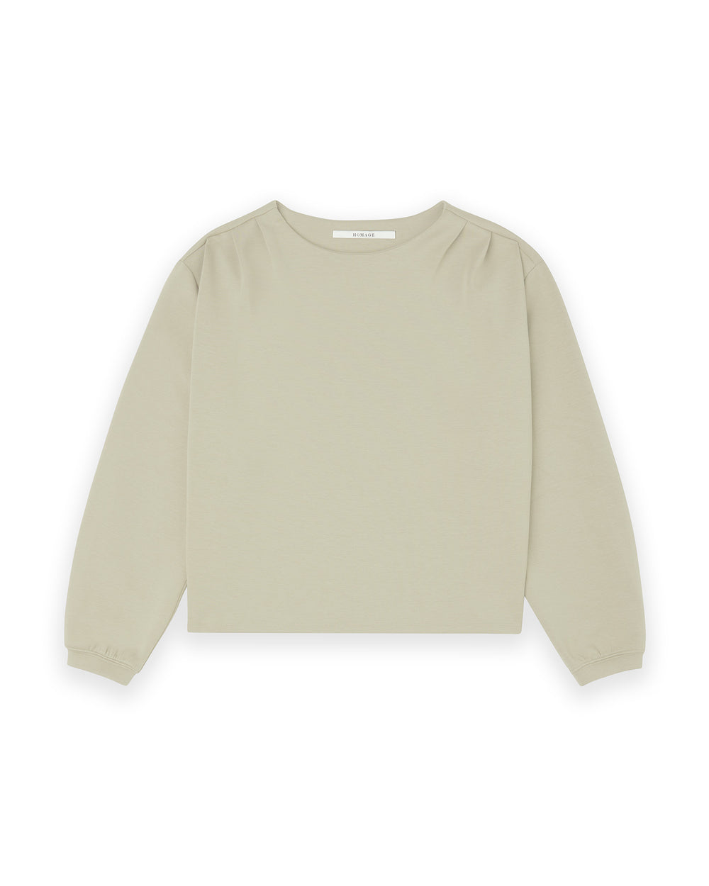 Homage - Longsleeve Sweater With Shoulder Pleats-packshot