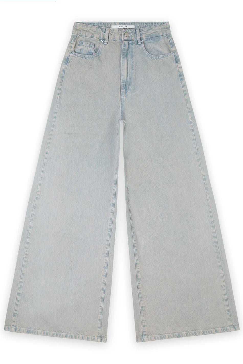 Homage - Overdyed Wide Leg Jeans-packshot