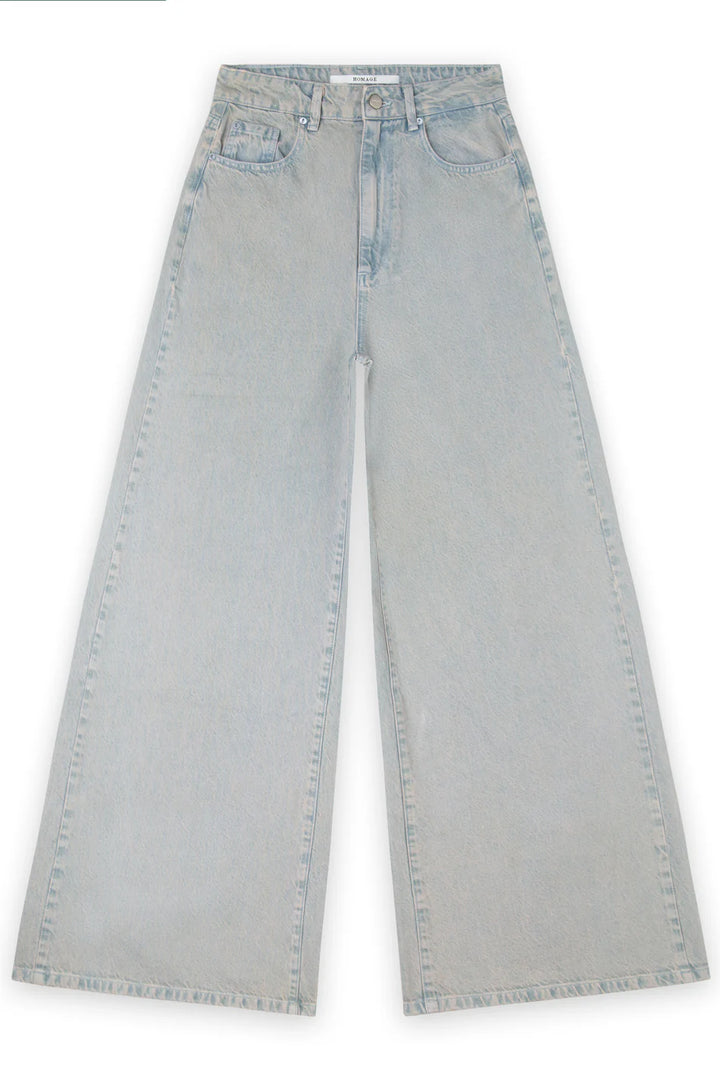 Homage - Overdyed Wide Leg Jeans-packshot