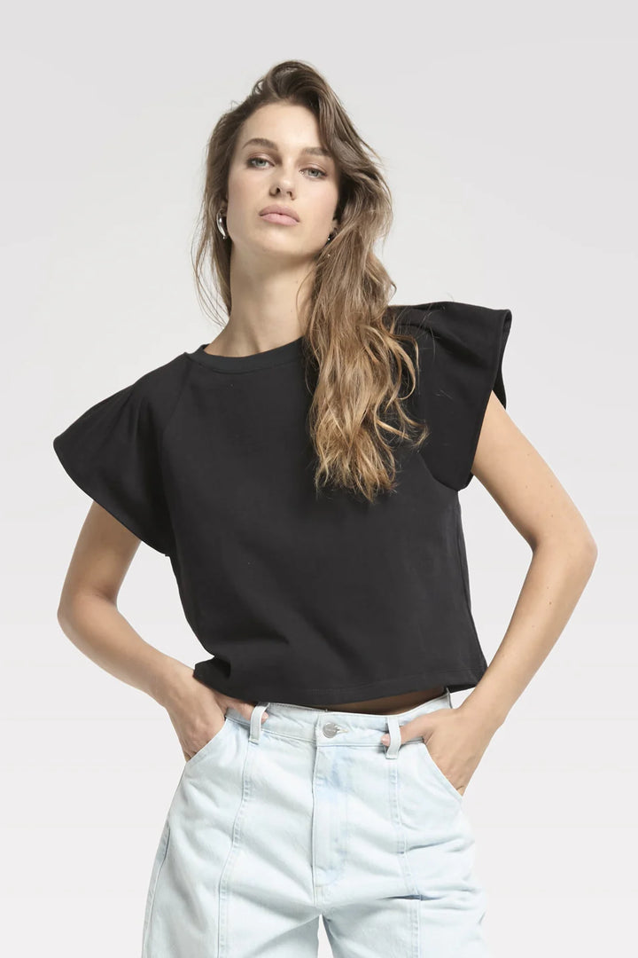 Homage - Top With Wide Shoulders-vooraanzicht