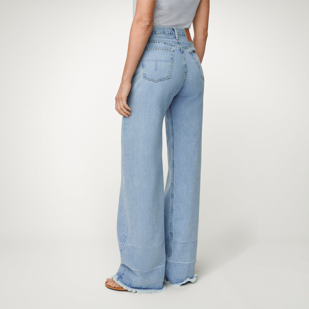 Lois - Lindsay Palazzo-F Bleach Frayed-achteraanzicht