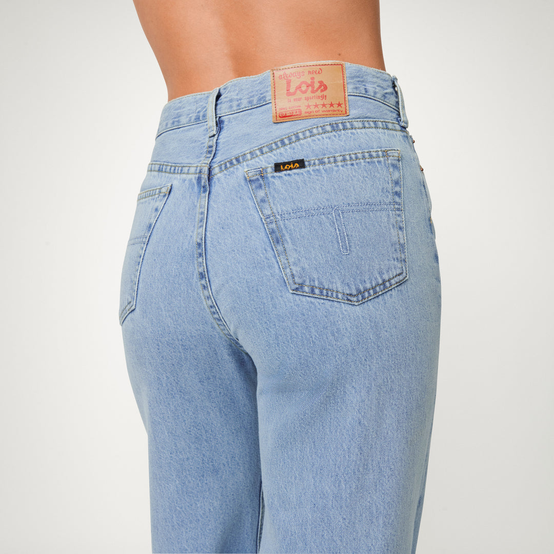 Lois - Lindsay Palazzo-F Bleach Frayed-detailfoto