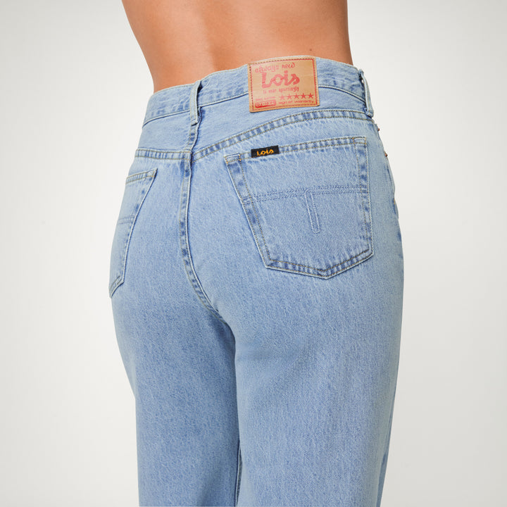 Lois - Lindsay Palazzo-F Bleach Frayed-detailfoto