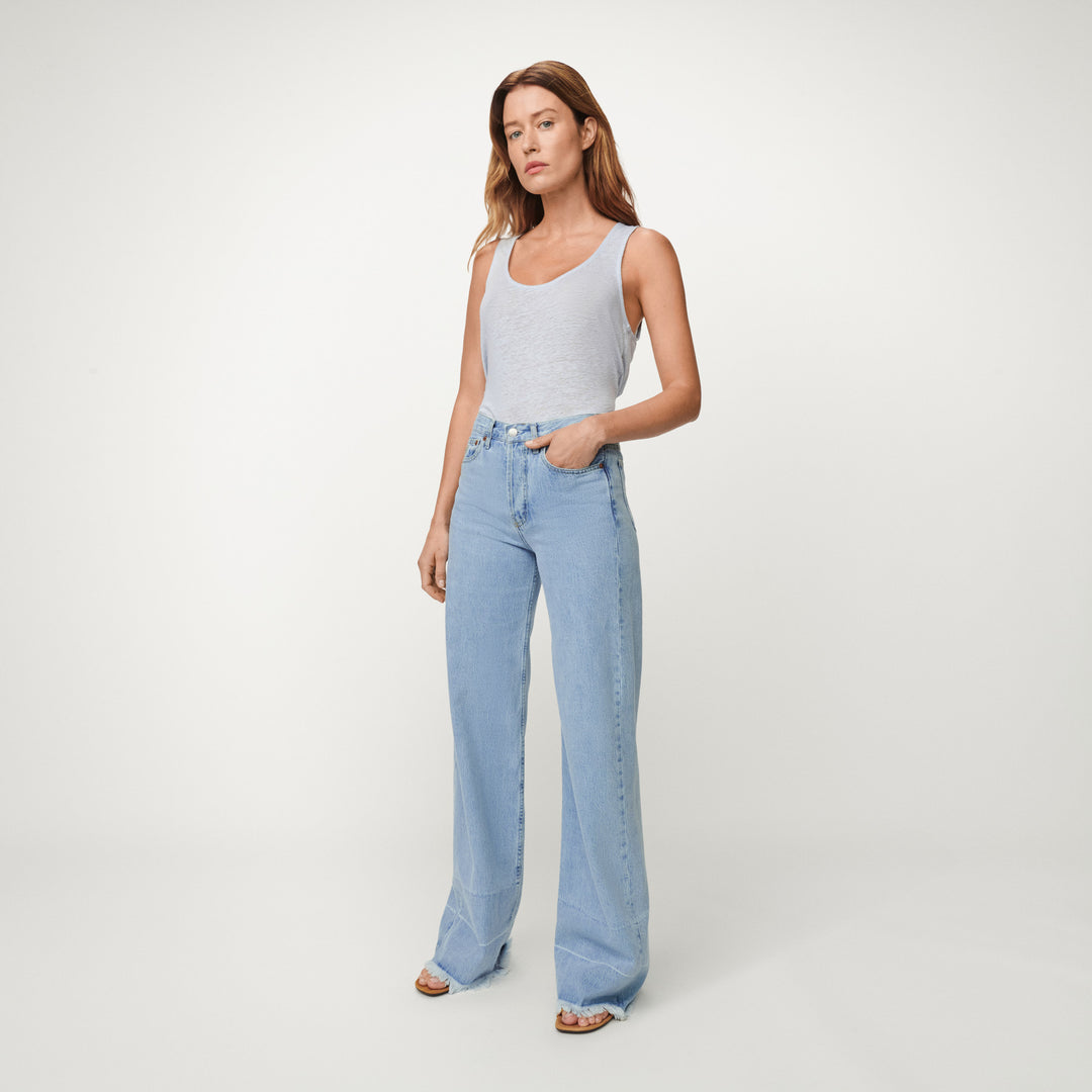 Lois - Lindsay Palazzo-F Bleach Frayed-zijaanzicht