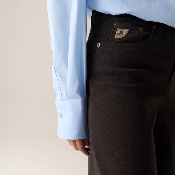 Lois - Marlene Jeans Brown-detailfoto