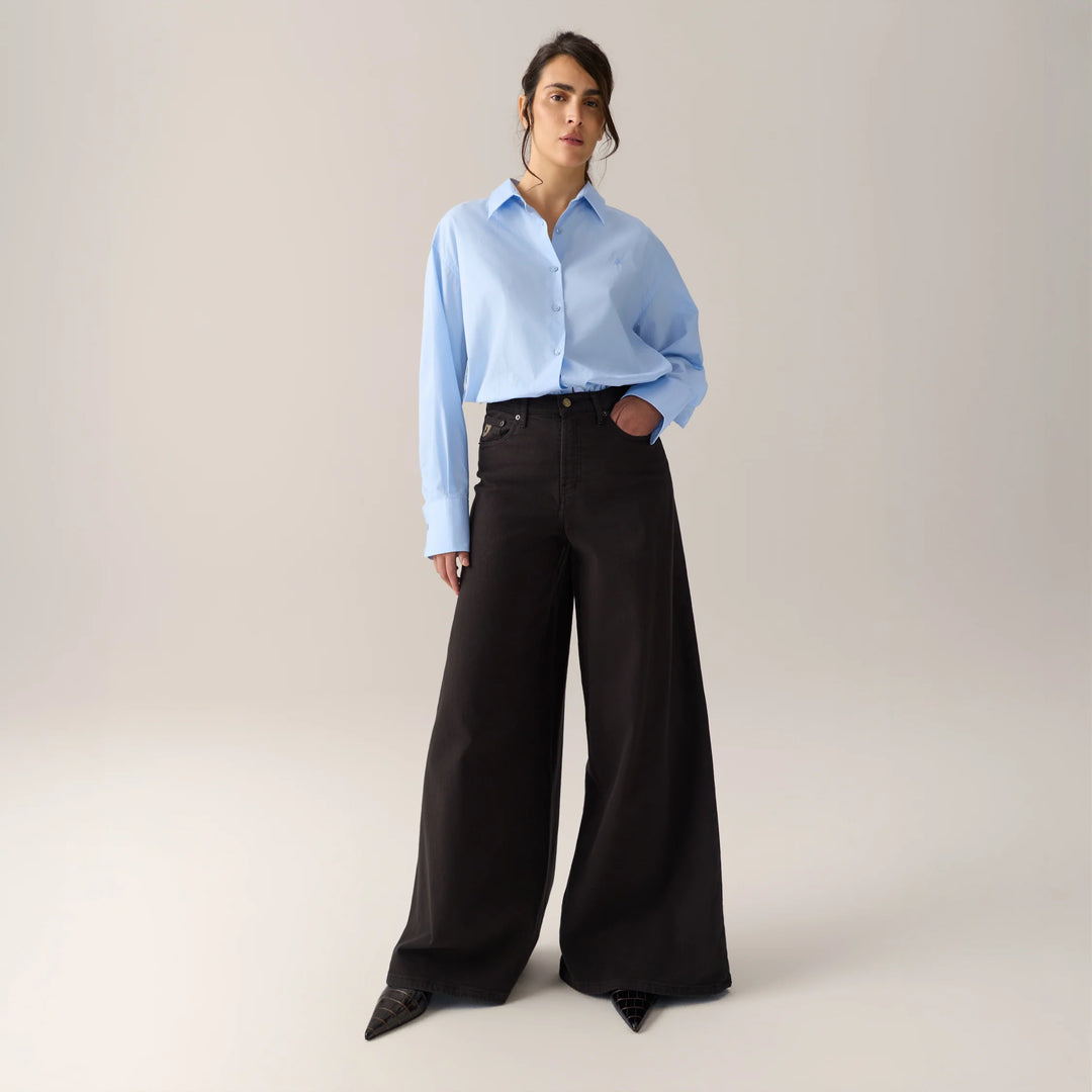 Lois - Marlene Jeans Brown-vooraanzicht