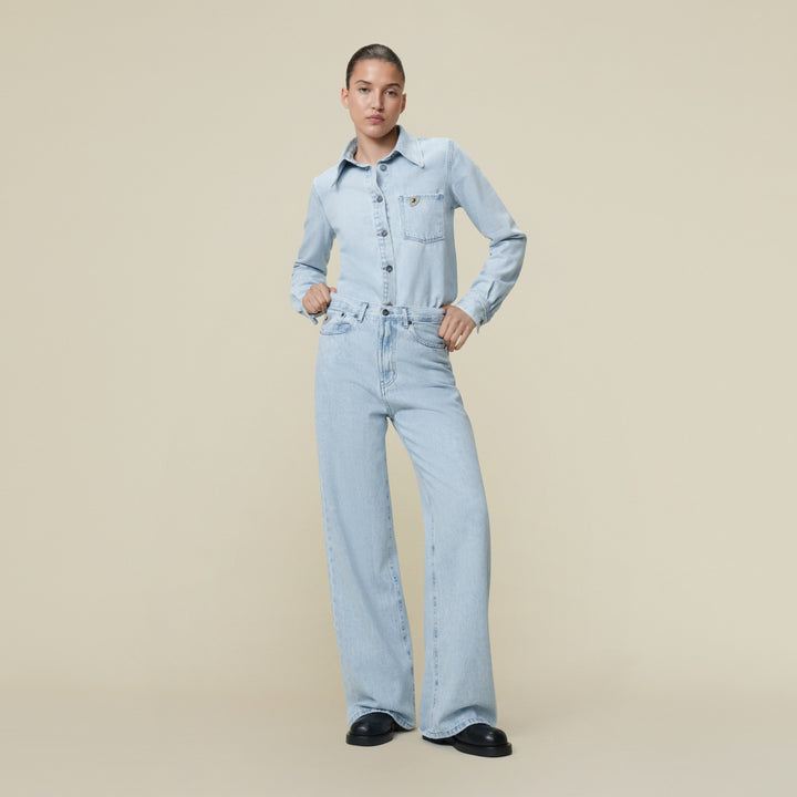 Lois - Skater Loose Z Snow Bleached -vooraanzicht