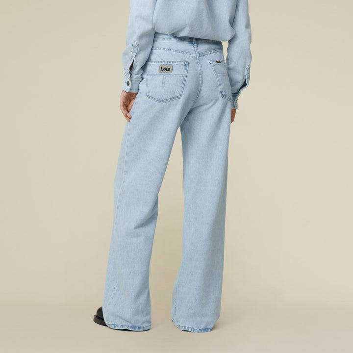 Lois - Skater Loose Z Snow Bleached -achteraanzicht