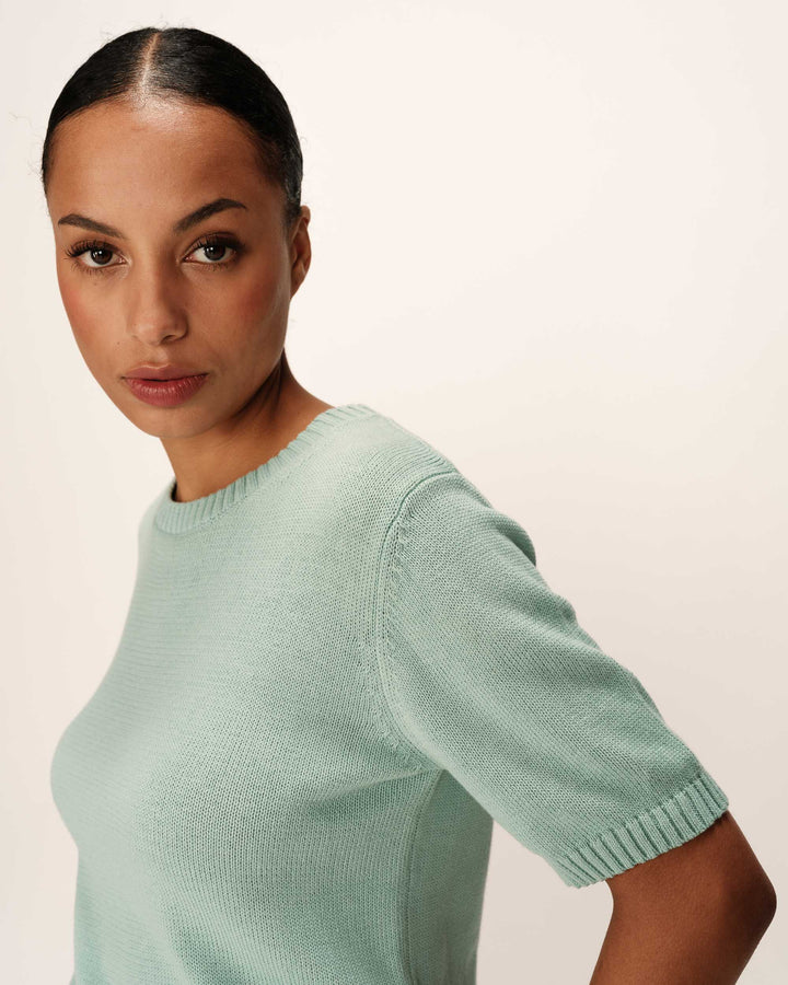 Grace&Mila - Palermo Short Sleeve Knit Sweater