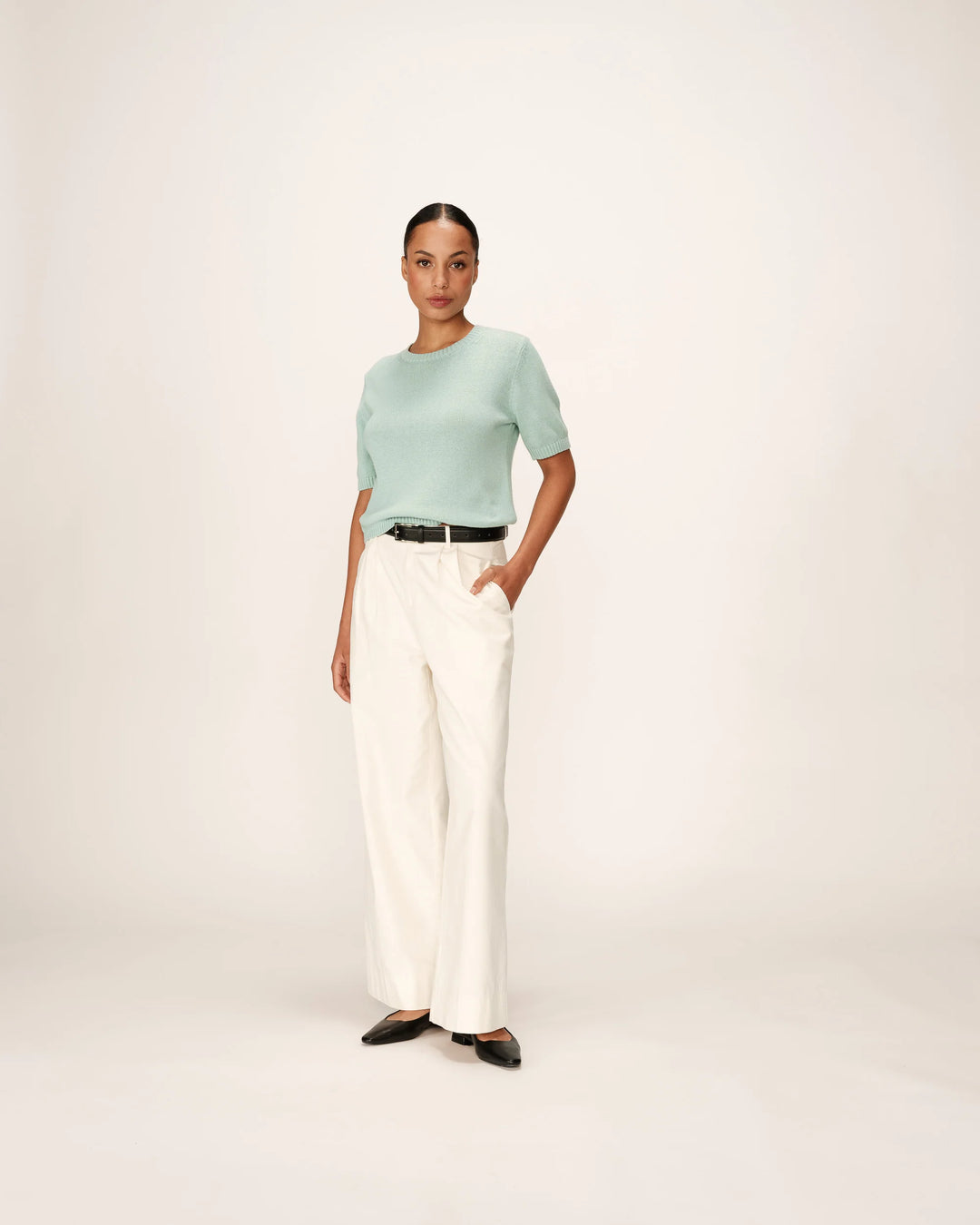 Grace&Mila - Palermo Short Sleeve Knit Sweater