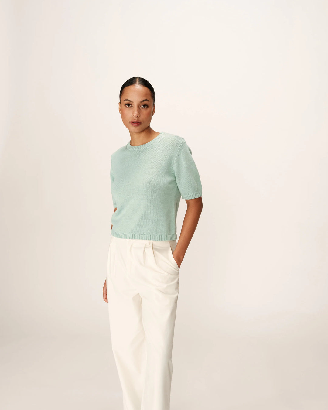 Grace&Mila - Palermo Short Sleeve Knit Sweater