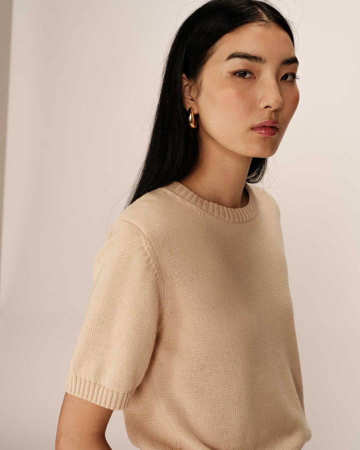 Grace&Mila - Palermo Short Sleeve Knit Sweater