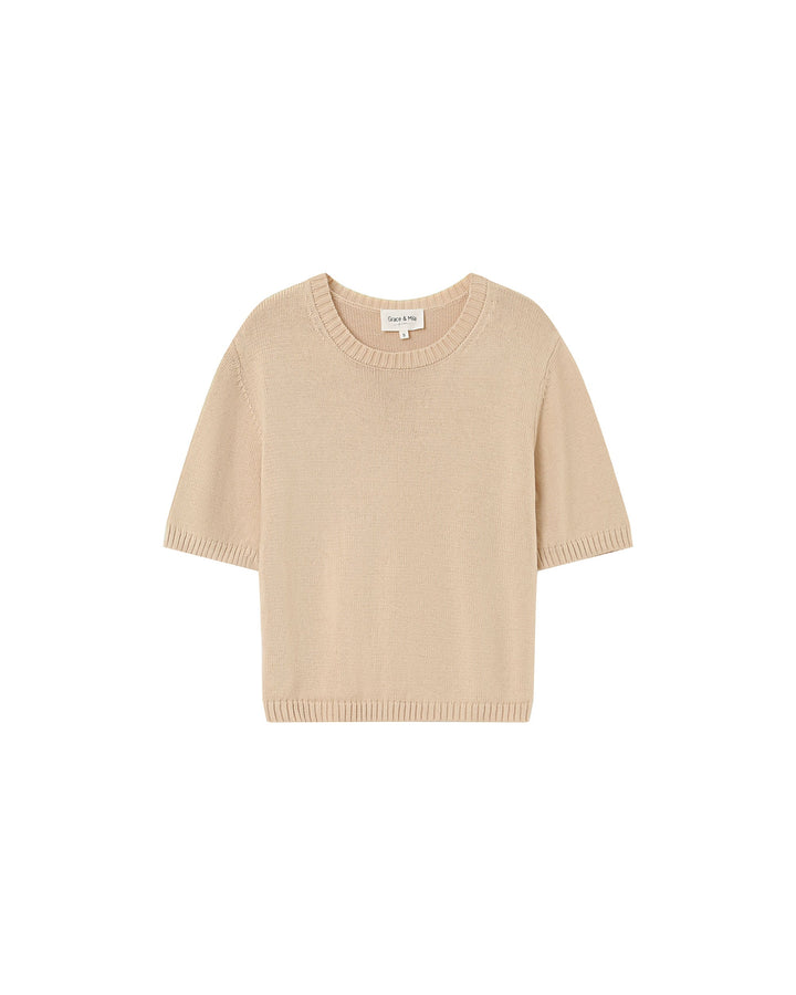Grace&Mila - Palermo Short Sleeve Knit Sweater