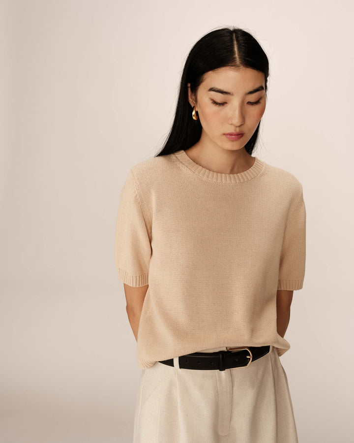 Grace&Mila - Palermo Short Sleeve Knit Sweater